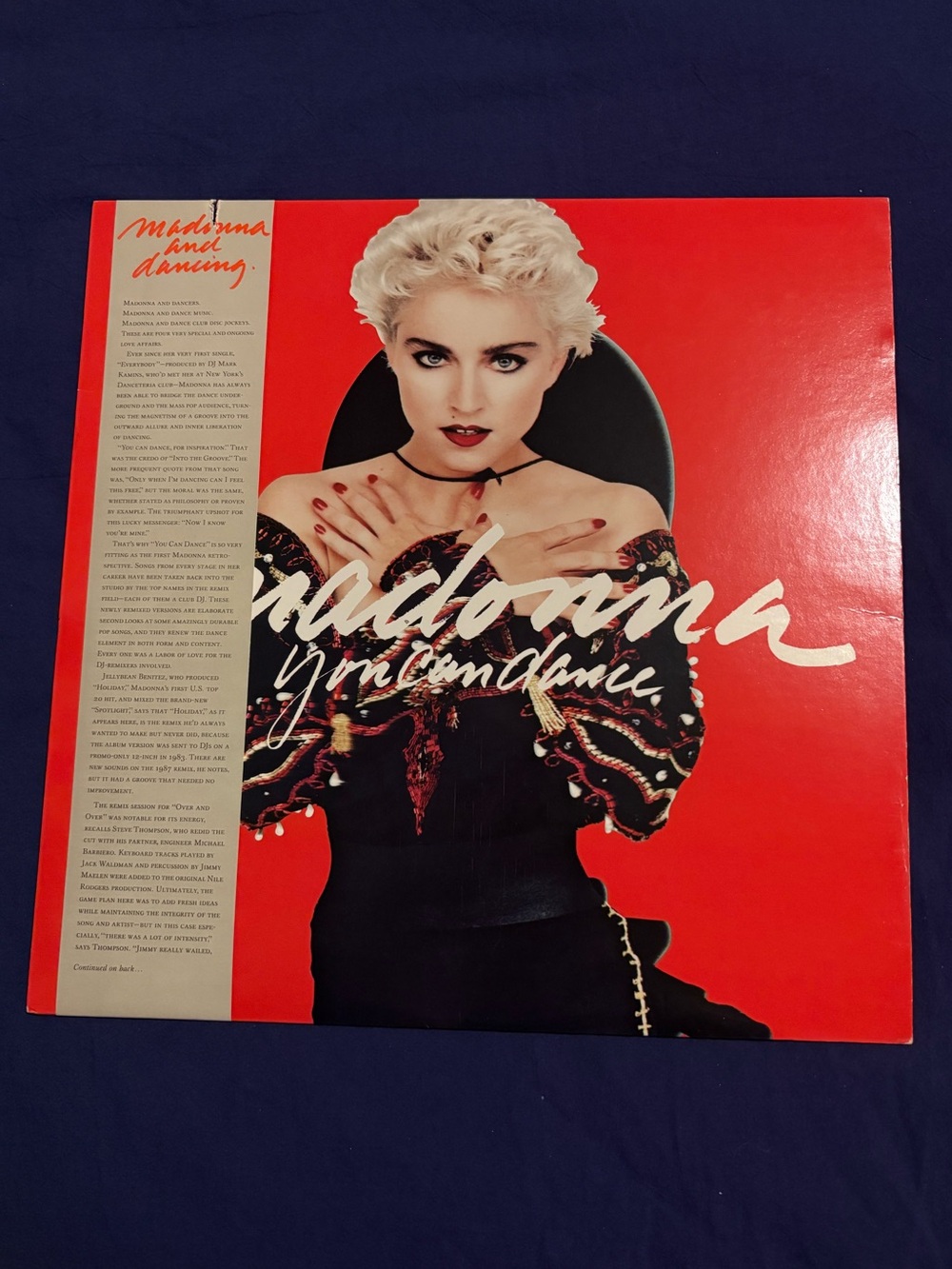 Madonna — You Can Dance Vinyl Album